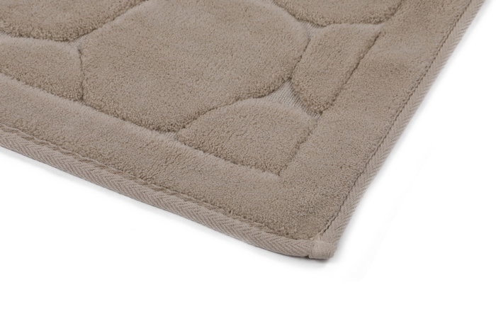 Mijölnir Juego de alfombrillas de baño Lino - Mink Multicolor